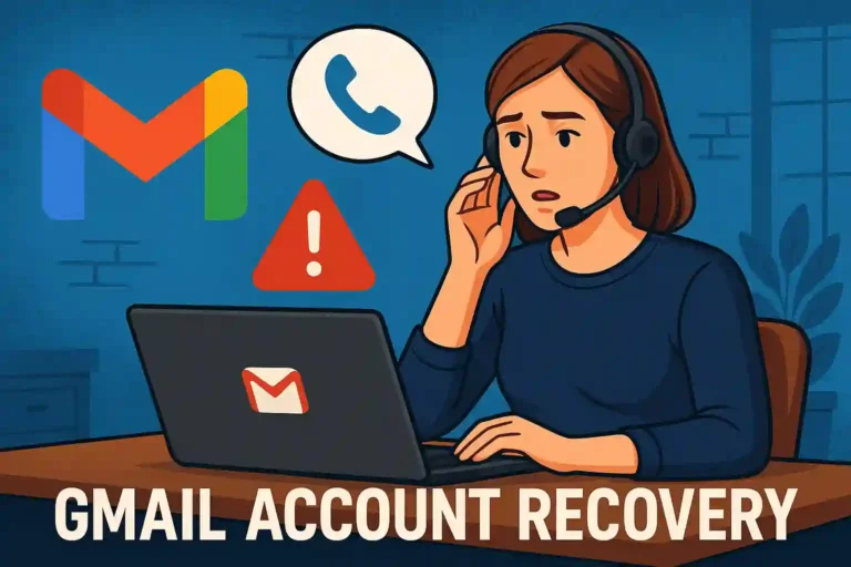 Gmail Account Recovery: how to get customer care support