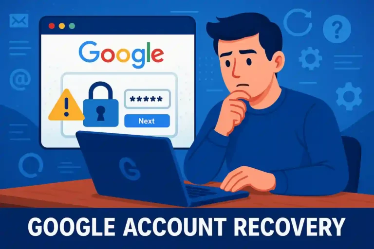 Google Account Recovery: official guide for users
